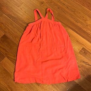 Coral Halter Dress